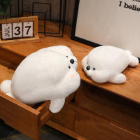 Almohada de sello Kawaii para niños y niñas, cojín de felpa de 30/40/60Cm, bonito Animal suave para acuario, morsa, León marino, regalo - details 15