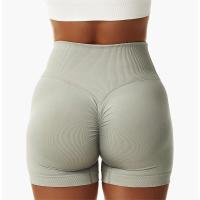 Body push-pull de gimnasio sin costuras de cintura alta para Yoga, pantalones cortos de yoga para correr y entrenar, monos deportivos para fiestas - details 7