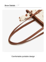 FOXER-Bolso de mano de cuero sintético para mujer, bolsa de hombro de gran capacidad, a la moda, para oficina - details 18