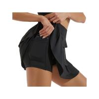 Falda de yoga para mujer Levantamiento de cadera, cintura alta, secado rápido, estilo deportivo para primavera y verano - details 5