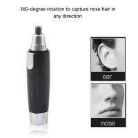 Afeitadora Eléctrica Para Nariz Y Orejas Trimmer De Barba Para Hombres Y Mujeres Kit De Limpieza Raspador De Cejas Y Cuello - details 11