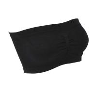Camisola elástica de moda para mujer, sujetador acolchado, S-6XL, top corto sexy sin tirantes para mujer - details 0