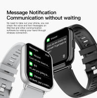 Reloj inteligente hombres mujeres Bluetooth llamada Whatsapp notificación 1ATM impermeable AI asistente de voz rastreador de Fitness para Android IOS - details 7