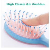 Mini Cepillos para el Cabello Desenredantes, Masajeador, Bolsa de Aire Antiestática, Peine para el Cabello, Cepillo Húmedo y Seco Portátil Accesorios de Estilismo para Salón - details 2