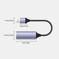 Adaptador de Red Ethernet USB3.0 de Alta Velocidad 1000Mbps Tipo RJ45 Tipo-C Gigabit para Laptop/TV Box - details 0