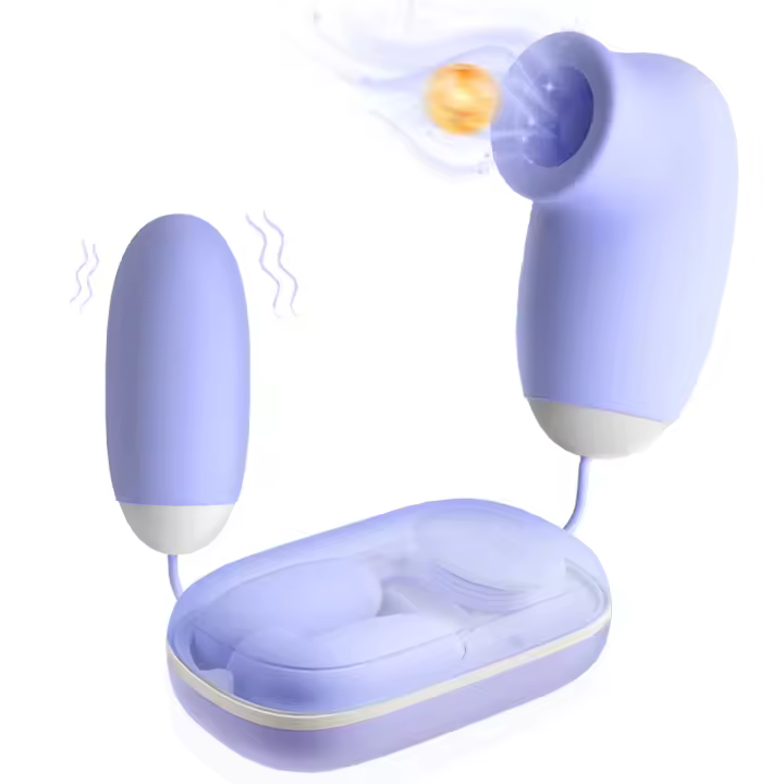 Vibrador Mágico de Succión para Huevo con 24 Modos Estimulador de Clítoris y Vagina Juguetes Sexuales para Mujeres Marca OOEEY - 1