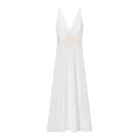 Vestido de tirantes de encaje con retazos calados versátiles a la moda para mujer nuevo estilo - details 1