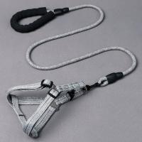 Conjunto de arnés y correa ajustables para perros, correa suave para el pecho para mascotas a prueba de Escape, Collar ligero y cómodo para gatos, correa para cachorros - details 19