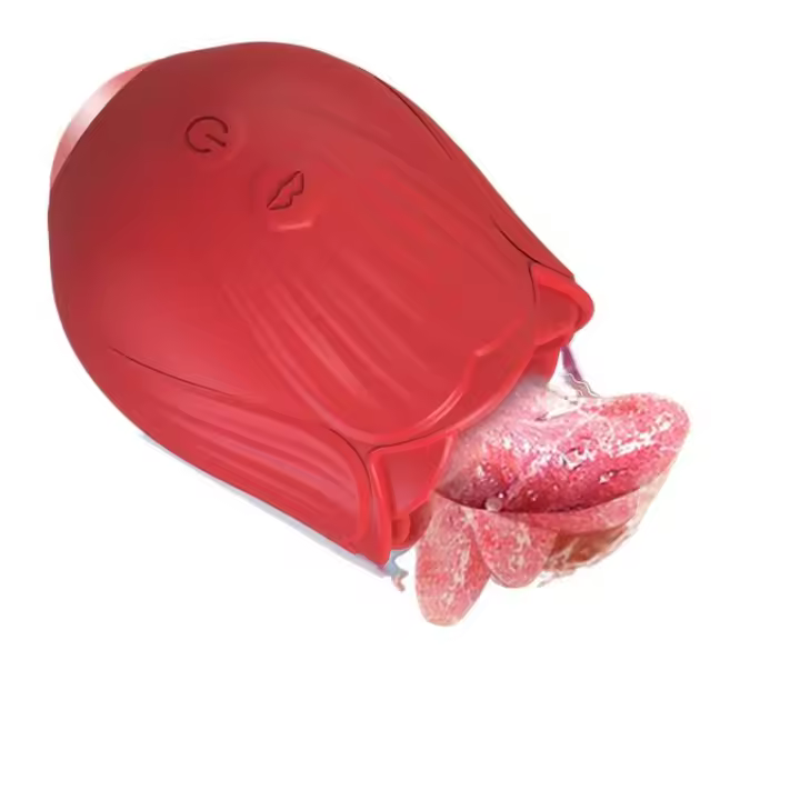 Vibrador de punto G para lamer la lengua y el clítoris, estimulador Anal del pezón y el clítoris para mujeres, vibradores para lamer, Juguetes sexuales para adultos para mujer 18 - 1