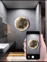 TOMAXIN Lámpara de pared de fondo para sala de estar con mural de luna de lujo y luz moderna, lámpara de habitación de arte nórdico - details 5