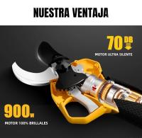 Tijeras de podar eléctricas SWANSOFT de 36 mm con corte progresivo y dos baterías para jardines y huertos PRU36 - details 5