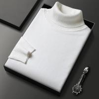 Suéter de cachemira para hombre, jersey de lana de cuello alto, suave y cálido, suéter de punto, Otoño e Invierno - details 8