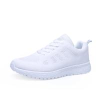 Zapatillas deportivas planas de malla transpirable para hombre, zapatos casuales para mujer, moda para caminar - details 7