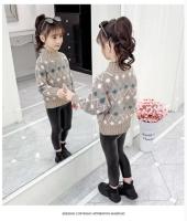 Suéter de Vellón Engrosado para Niñas Moda de Invierno para Edades de 4-12 Años - details 20