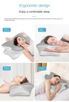 Almohada de memoria portátil para viajes de negocios, descomprime y reboques. Es el mismo estilo que los hoteles, garantiza una buena ni. - details 1
