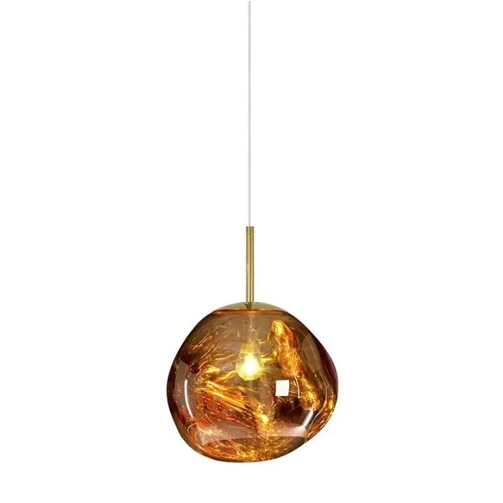 Lámpara colgante de cristal moderna nordic chandelier, luz de comedor , luz colgante de techo simple , luces de barra de bar de isla de cocina - 1
