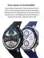 SANLEPUS Reloj Inteligente Hombre, Smartwatch con Pantalla AMOLED 1.43", 4GB Almacenamiento, Reproducción MP3/MP4, Asistente de Voz AI, Llamadas Bluetooth, Notificaciones, Modos Deportivos, Monitoreo de Sueño y Ritmo Cardíaco, para Android e iOS - details 0