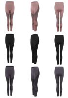 Pantalones de Fitness para mujer, pantalones de Yoga elásticos y ajustados, levantamiento de glúteos de melocotón, cintura alta, sujeción del vientre, secado rápido, para correr, Fitnes - details 10