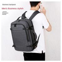 De Vie LExpandable con USB para hombre, bolso de mano aprobado por vuelo para aviones, resistente al agua, duradero, 17 pulgadas, 2025 40 - details 1
