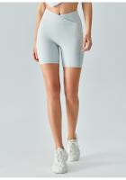 Shorts de Yoga de Cintura Alta para Mujeres Control de Barriga, Tela Elástica - details 2