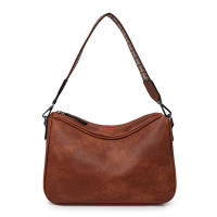 Diseño de color sólido Nueva almohada de moda simple con bolsa de cuerpo con correa ancha para el hombro para mujeres - details 16