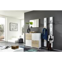 Organizador de Zapatos de Cuerpo Zapatero con 2 Cestas Metálicas Colorado en Blanco - details 3