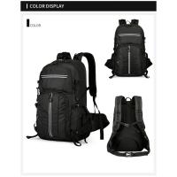 Bolsa impermeable para bicicleta de montaña, mochila de hidratación, ligera y transpirable, para senderismo y acampada, 50L - details 15