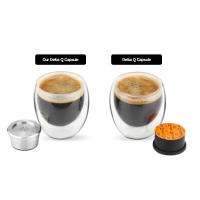 ICafilas-cápsula de café reutilizable de acero inoxidable, cápsulas de café rellenables, filtro de taza para máquina Delta Q - details 3