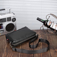 Bolso de hombro de gran capacidad para hombres, nuevo bolso informal de moda para hombres, bolso de mensajero de cuero versátil, bolso de embrague multifuncional para hombres - details 4