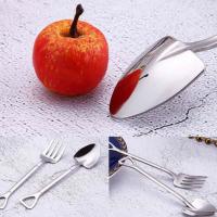 Juego de Cucharas de Acero Inoxidable 2pcs Forma de Pala Creativa para Tables y Desertos - details 5