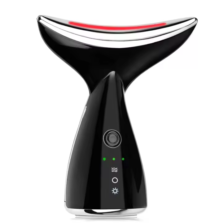 Equipo de Belleza Facial y Cuello Masajeador de Elevación de Cuello 45℃ para Estirar la Piel - 1