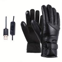 Guantes recargables con batería de litio, manoplas cálidas con pantalla táctil, impermeables, para esquiar, invierno, novedad de 2023 - details 7
