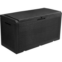380L Arcón de Ordenación Exterior, Resina Caja de Almacenamento de Jardín para Almacenamiento Al aire Libre para Muebles de Patio - details 10