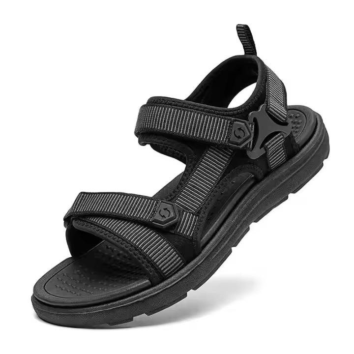Sandalias de playa para hombre, zapatos informales ligeros para exteriores, verano, 2025 - 1