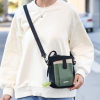Bolsa de hombro de entrenamiento para mascotas de gran capacidad con correa, bolsillo portátil para aperitivos para perros, bolsa de almacenamiento para alimentación, bolsa para excrementos de mascotas, viaje - details 15