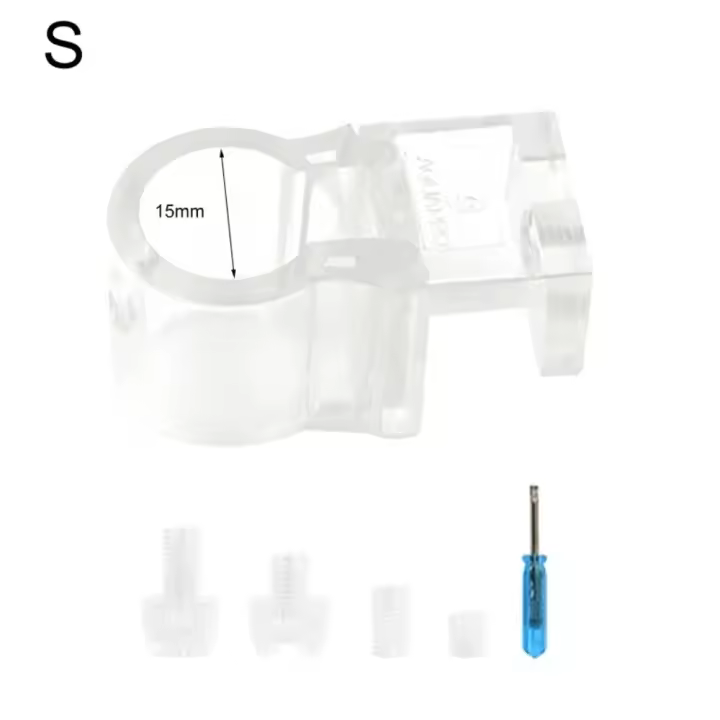 Clip de fijación de tubo de entrada y salida de agua acrílico, Material duro de PC, soporte duradero para tubo de acuario, soporte para manguera de acuario de alta gama - 1