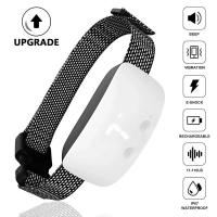Perros de entrenamiento antiladridos IP67, pitido de vibración de descarga eléctrica, Collar automático antiladridos para perros, accesorios recargables para perros - details 1