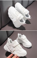 Zapatillas de deporte para niños, zapatos deportivos para niñas, zapatos de cuero PU a la moda para niños, zapatillas de tenis informales rosas bonitas y ligeras para correr para niña - details 6