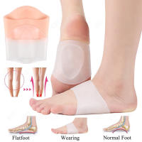 Almohadillas de Gel de silicona para el arco, almohadillas suaves para el pie plano, para fascitis Plantar, para aliviar el dolor - details 15