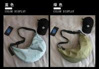 Bolso de hombro con cremallera de viaje impermeable de nailon estilo japonés Harajuku Unisex de gran capacidad de Color sólido para hombre - details 2