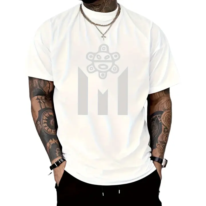 Camiseta Gráfica de Algodón 100% Estilo Puerto Rico Inspirado Ligera, Transpirable, Lavable en Máquina Ideal para Salidas Casuales, Deportes y Ropa Diaria Diseño Sencillo, Regalo de Festival - 1