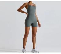 Bodysuit de Yoga para Mujeres Ropa de Exercicio de Nylon Secado Rápido - details 2