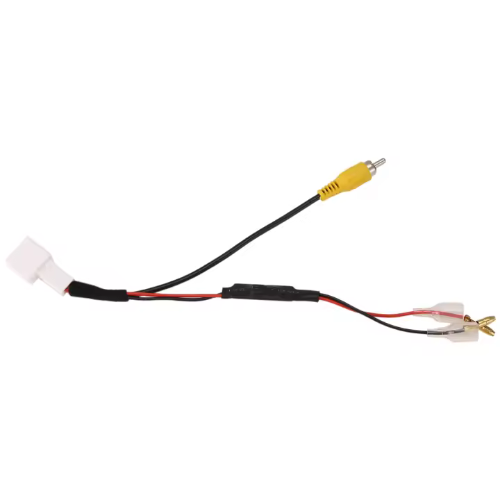 Conector adaptador de enchufe de Cable de arnés de cableado de retención de cámara de marcha atrás de coche de 4 pines apto para Toyota - 1