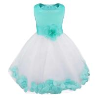 Elegante Vestido de Princesa de Tul con Flores Perfecto para Paredas, Bodas, Fiestas de Cumpleaños, Baile Formnal Tutu para Damas de Honor - details 65