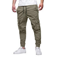 Pantalones de trabajo ligeros con cordón multibolsillos para hombre Pantalones de verano para hombre - details 4