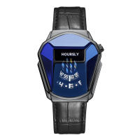 Reloj de Cuarzo Impermeable POEDAGAR Reloj Casual para Hombres con Estilo Locomotora - details 9