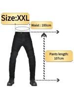 Nuevos Jeans de Motocicleta Pantalones de Ciclismo Clásicos, Anti-caída, Adecuados para Todas las Estaciones - details 4