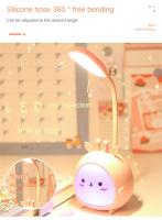 Lámpara LED de mesa pequeña con forma de Animal, luz nocturna ajustable, lámpara de noche para dormitorio, protección ocular, lámpara de lectura, lámpara de sueño para niños - details 5