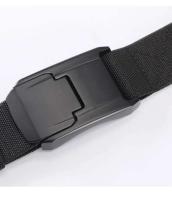 Cinturón de Nylon Rey para Hombres y Mujeres Cierre Rápido, Elástico Unisex, Marca BUNO - details 13