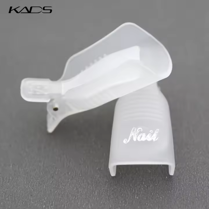 Tijeras de Uñas Superior KADS 10Pcs Set de Plástico Acrílico Herramientas de Limpieza de Esmalte Gel UV Clip de Capa Desmontable Normal Producto de Belleza - 1
